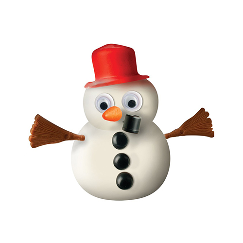 melting snowman plush