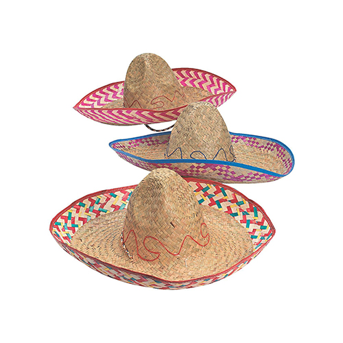 Embroidered Woven Straw Sombreros - Love the Edit
