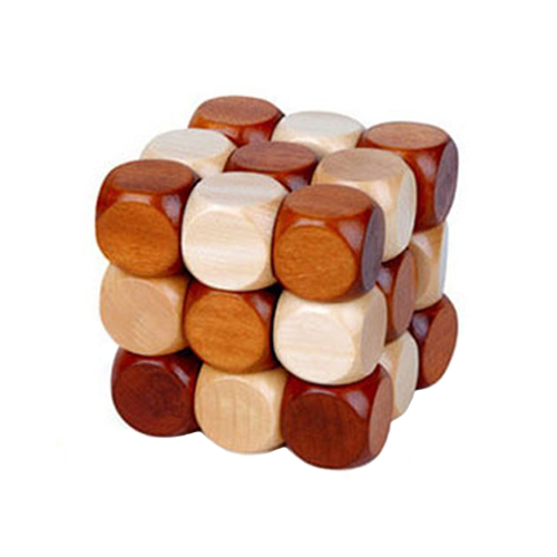 Snake Cube Wooden Brain Teaser Love the Edit